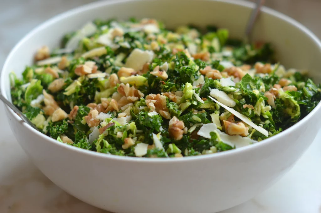 Kale and Brussels Sprouts Salad3